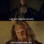 gandalf robber