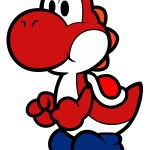 Red Paper Yoshi