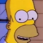 Homer Smiling GIF Template