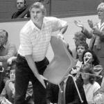 Bobby Knight Chair Throw meme