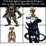 Area 51 Raid Take Home Alien