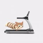 Furret Running On Treadmill meme