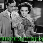 Carl gets poisoned...again | IT'S CALLED BEING ROMANTIC STUPID | image tagged in devil doll,aint love grand,wooing done right | made w/ Imgflip meme maker