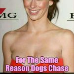 I've Always Wondered About That! Thanks For The Template JBmemegeek | Why Do Men Chase Women; They Have No Intention Of Marrying? For The Same Reason Dogs Chase; Cars They Have No Intention Of Driving | image tagged in jennifer love hewitt joke template,memes,jbmemegeek,men,women,men jokes | made w/ Imgflip meme maker