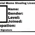 Official Meme License meme