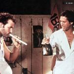 Bill Murray and Chevy Chase smoke and drink