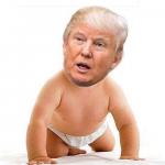Trump baby diaper