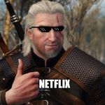 Trailer Approved! | NETFLIX | image tagged in witcher approved | made w/ Imgflip meme maker