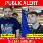 canada manhunt for these two meme