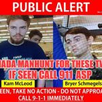 public alert canada | IF SEEN CALL 911  ASP; CANADA MANHUNT FOR THESE TWO | image tagged in canada manhunt for these two,meanwhile in canada,breaking news,canada manhunt,memes | made w/ Imgflip meme maker