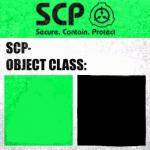 SCP Label Template: Safe
