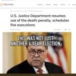 Executive Order 13818 executions coming meme