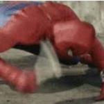 Spider-Man Hitting Floor