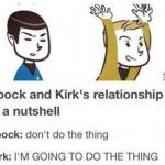 kirk spock don't do the thing