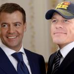 Дмитрий Медведев и AND HIS NAME IS JOHN CENA!!! meme