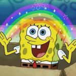 Rainbow Spongebob meme