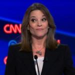 Marianne Williamson smirky