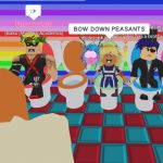 BOW DOWN TO THE TOILETS | image tagged in bow down to the toilets | made w/ Imgflip meme maker