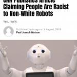 Racism on robots