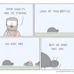 Some Insects are so Strong [Correct Text Position] meme