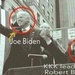 Joe Biden with KKK leader Robert Byrd meme