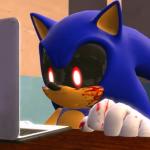 Sonic.exe finds the internet meme