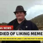 Man Died Of Liking Meme