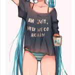 Miku on Monday morning