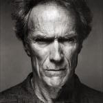 Clint Eastwood black and white