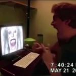 Guy Punches Through Computer Screen Meme meme