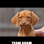 Adam Newman Meme | THE FACE I MAKE WHEN NICK AND VICTORIA TRY TO KEEP ADAM FROM SEEING CHRISTIAN; TEAM ADAM | image tagged in the face i make when c doesn't reply,memes,adam newman,yr,soaps | made w/ Imgflip meme maker