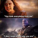 Thanos and Wanda