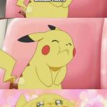 pikachu eating cake | SLAPCHOP; JACKSEPTICEYE | image tagged in pikachu eating cake | made w/ Imgflip meme maker