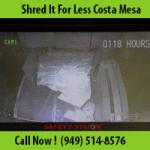 Shred-It for Less Costa Mesa