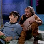 Spock laughing