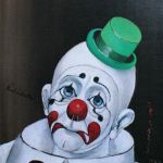 Sad Clown | PENNYWISE'S COUSIN; POUND FOOLISH | image tagged in sad clown | made w/ Imgflip meme maker