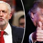 Corbyn Trump meme
