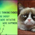 GRUMPY VS POSITIVE THOUGHTS