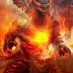 Burning Godzilla meme