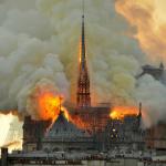Notre Dame on fire meme