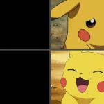 Sad Pikachu Happy Pikachu meme