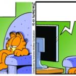 Garfield tv meme