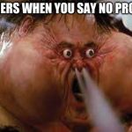 Rage Quit | BOOMERS WHEN YOU SAY NO PROBLEM | image tagged in rage quit | made w/ Imgflip meme maker