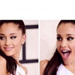 Surprised Ariana Grande