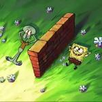 spongebob wall