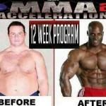 MMA2 Acceleration 12-Week Program before & after seems legit meme