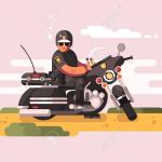 Motorcycle policeman