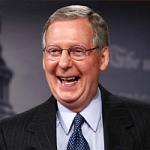 Mitch McConnell Laughing