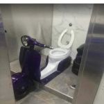 scooter toilet | you'r neighbour thinks you run a scooter in the house but you have diarrhoea | image tagged in scooter toilet | made w/ Imgflip meme maker