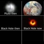 Pluto then